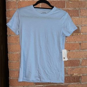 New with tags baby blue VINCE tee size small